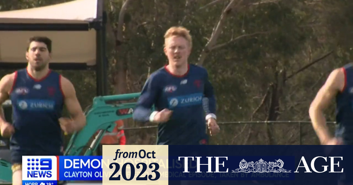 Video 'Medical episode' behind Oliver's hospital visit